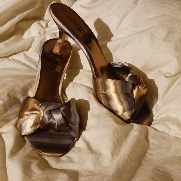 Moda Spana Women Heel Shoes Vero cuoio size 9M